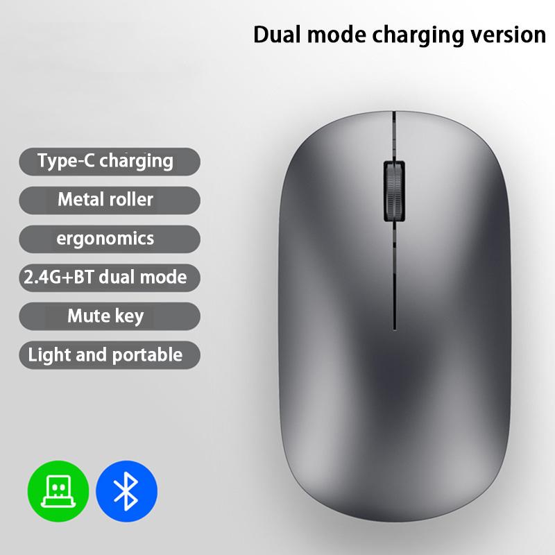 Belro Bluetooth wireless computer mouse with ergonomic design and smooth scrolling, ideal for laptop and desktop use.