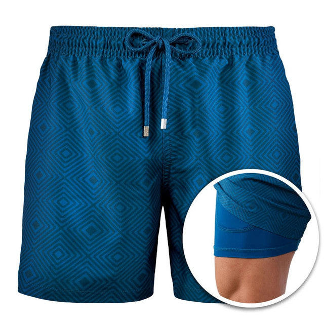Belro beach shorts with lining, lightweight casual clothing featuring comfortable fit and quick-dry fabric for beachwear.