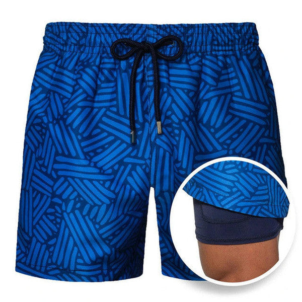 Belro beach shorts with lining, lightweight casual shorts for beach and summer wear, featuring a comfortable fit and stylish design.