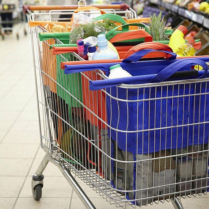 Belro practical shopping cart bag with durable fabric and handles, designed for convenient grocery carrying and storage.