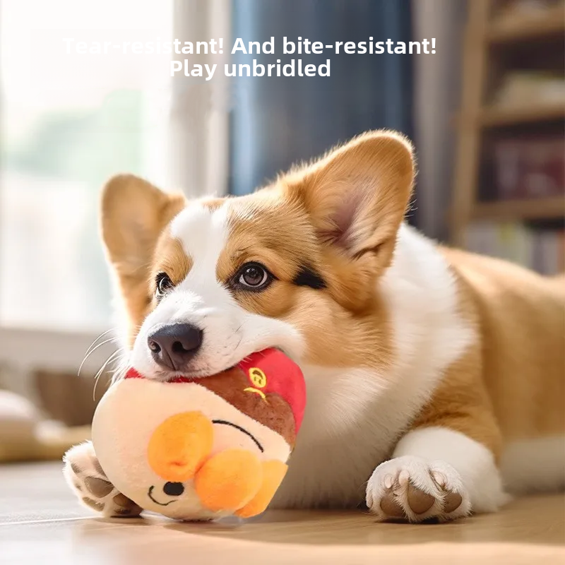 Belro interactive dog toy made of durable material, featuring colorful shapes and textures for engaging play.