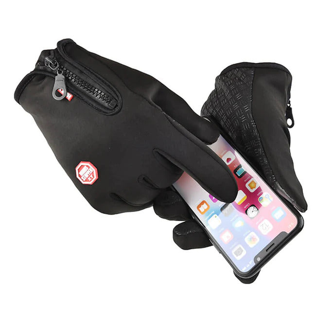 Belro unisex thermal gloves with touchscreen fingertips, ideal for winter outdoor activities and cold weather protection.
