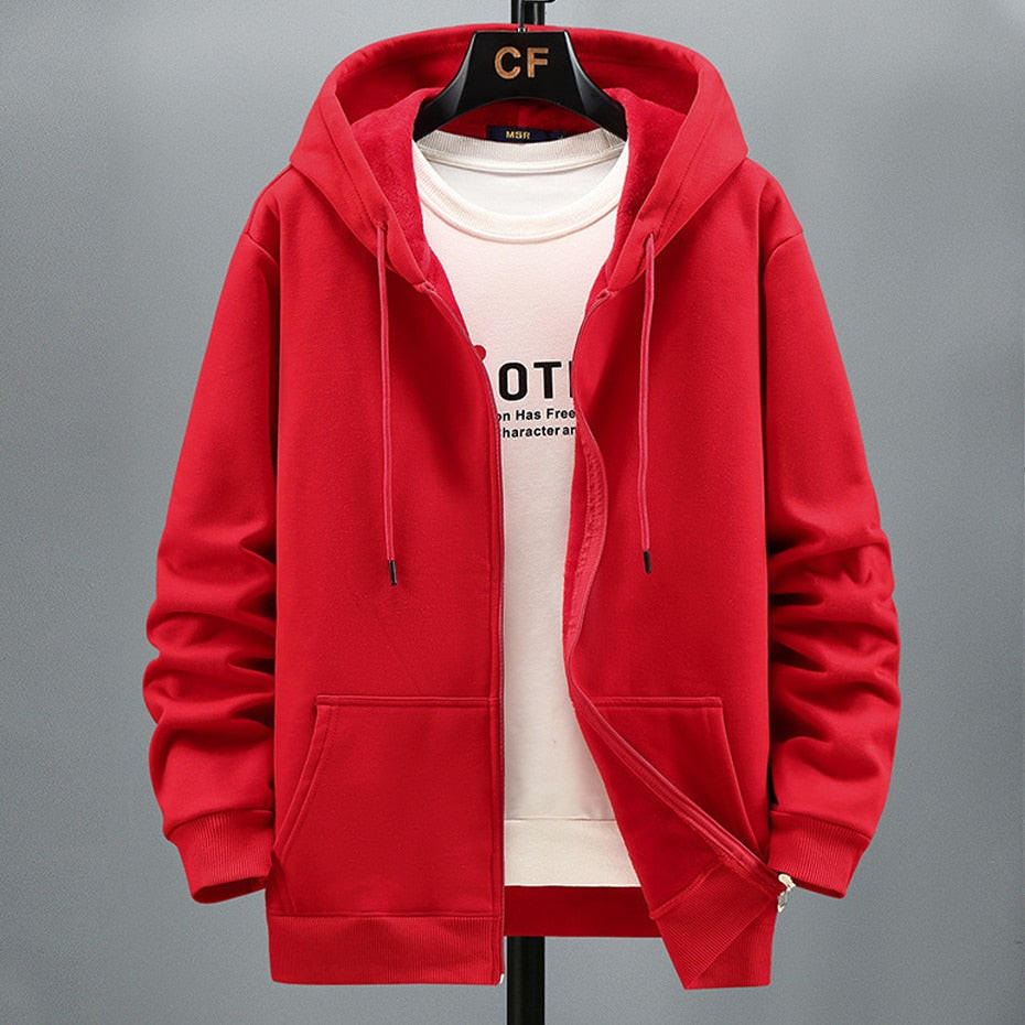 Belro fleece hooded cardigan with automotive-inspired design, featuring cozy fleece fabric and a hood, suitable for casual wear.