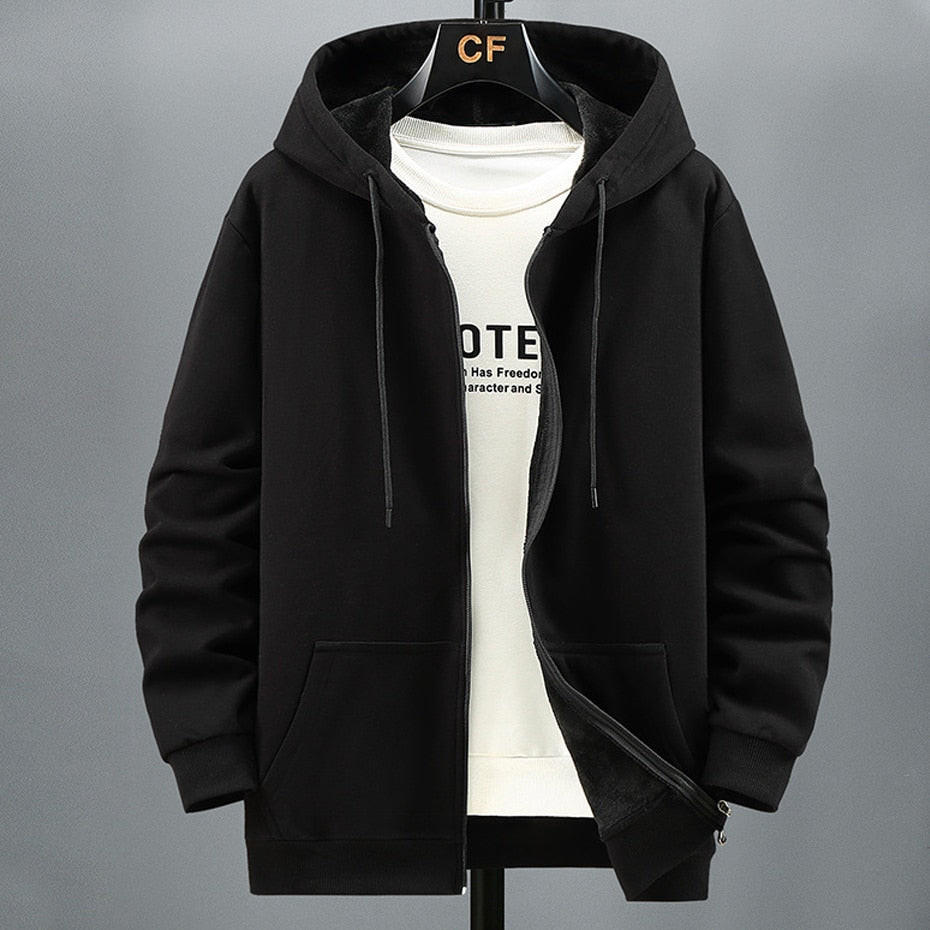 Belro fleece hooded cardigan designed for automotive use, featuring a soft, warm fleece material and a comfortable hood.