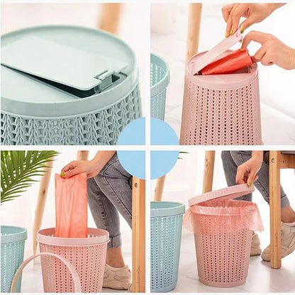 Belro contactless sensor trash can for hygienic waste disposal, with sleek design and touchless operation for men's clothing storage.