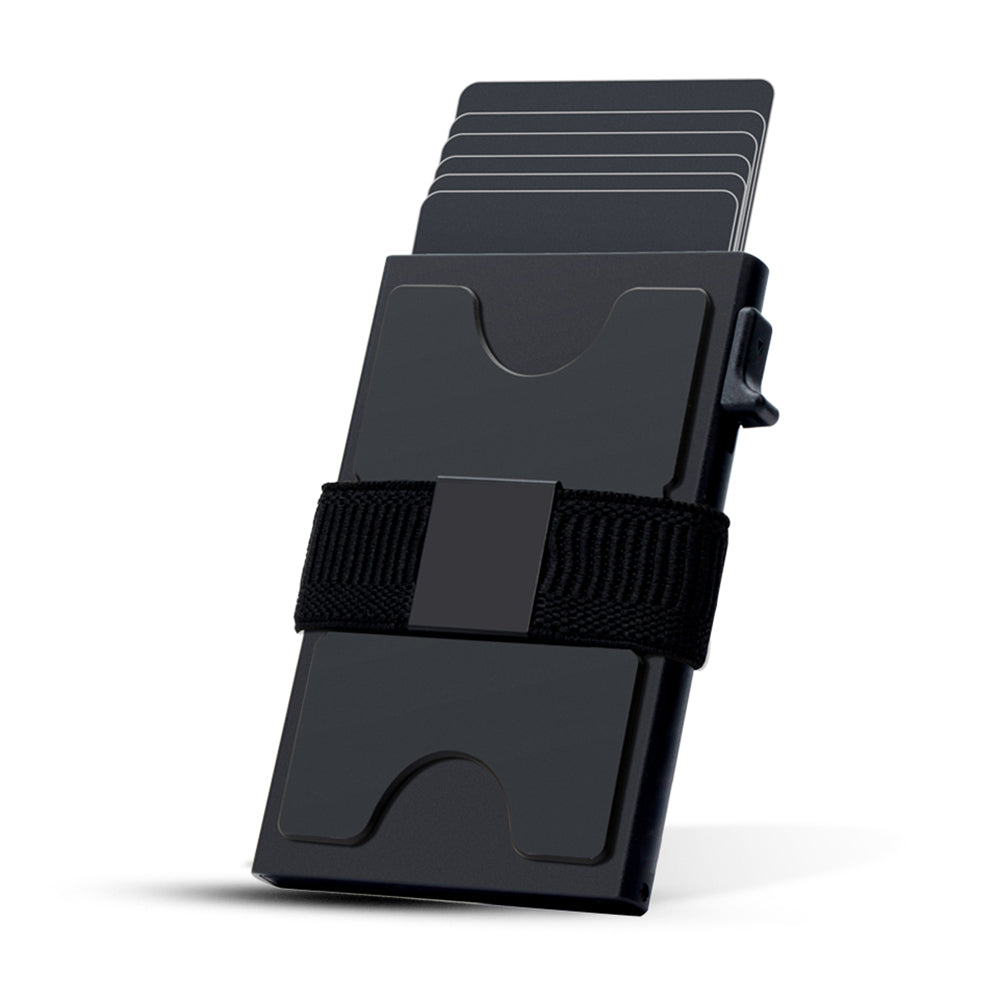 Belro RFID wallet card holder with sleek design, compact and secure for carrying credit cards and IDs.