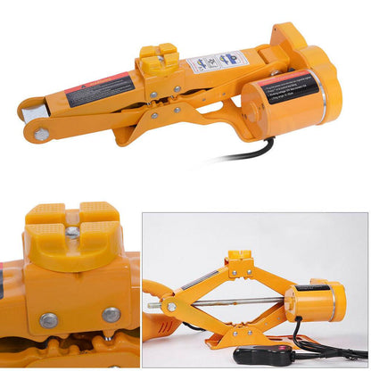 Belro 12V electric scissor lift demonstrating compact design and sturdy construction for electronics applications