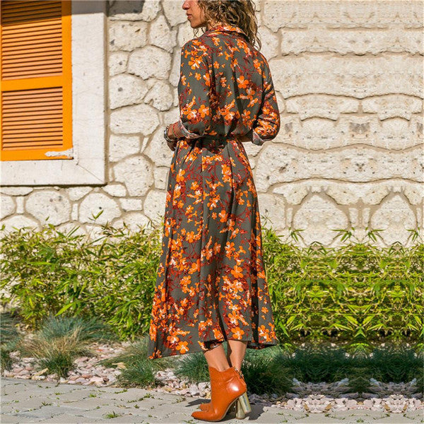 Belro printed season dress, a stylish clothing item with vibrant patterns, perfect for casual or semi-formal occasions.