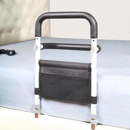 Belro adjustable bed rail holder for baby and kids, secure safety barrier attached to a bed in a child's bedroom.
