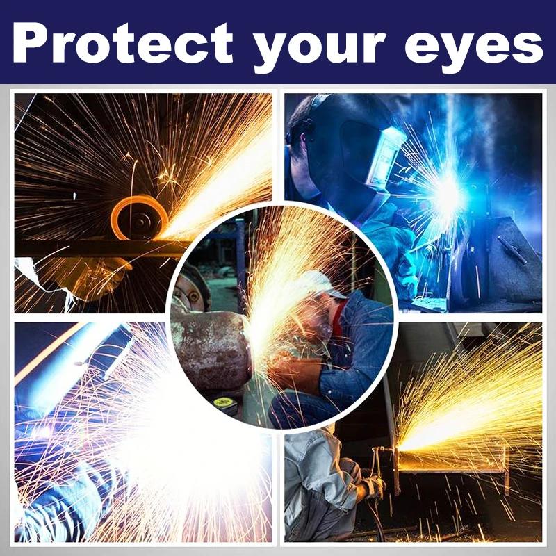 Belro auto dimmable welding glasses with protective lenses, designed for welding safety and eye protection.