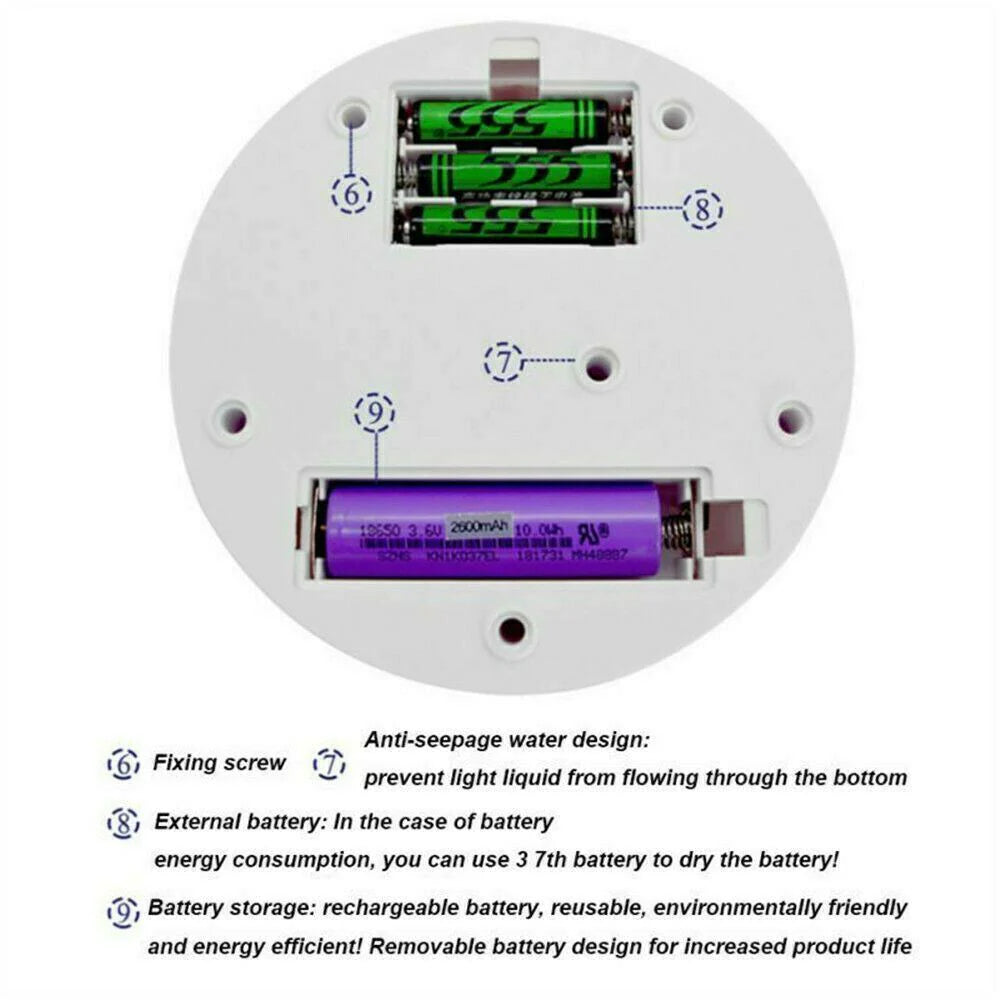 Belro 360° electric motorized rotating display rack for electronics and cameras showing a sleek, compact design with rotating functionality.