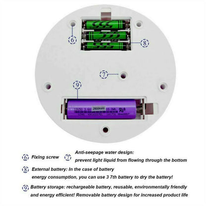 Belro 360° electric motorized rotating display rack for electronics and cameras showing a sleek, compact design with rotating functionality.