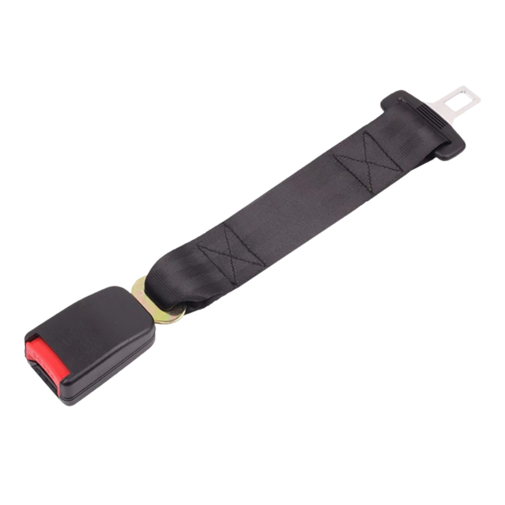 Belro universal seat belt extender for sports and outdoors, providing comfort and safety with a secure fit in a compact design.