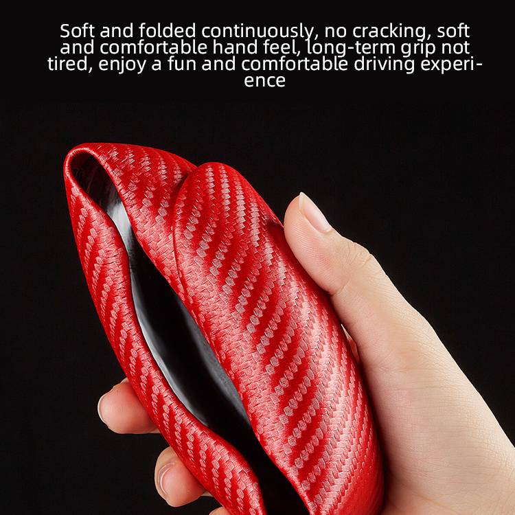 Belro universal steering wheel cover, made of soft fabric, designed to fit most vehicle steering wheels, provides grip and comfort.