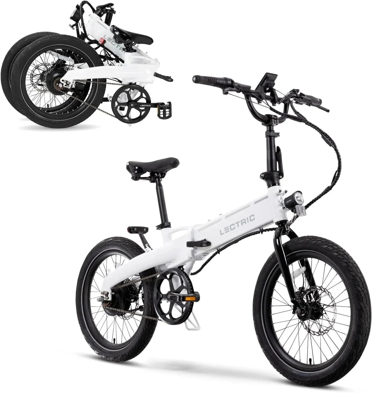 Casavibeo Lectric XP Lite long-range electric commuter eBike with sleek frame and handlebars, ideal for urban transportation.