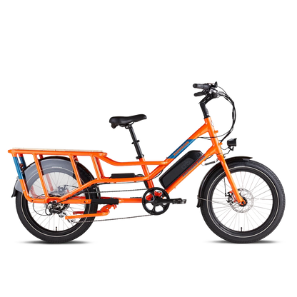 Casavibeo Rad Power Bikes RadWagon 4 electric cargo bike with spacious rear cargo area and sturdy frame for versatile hauling