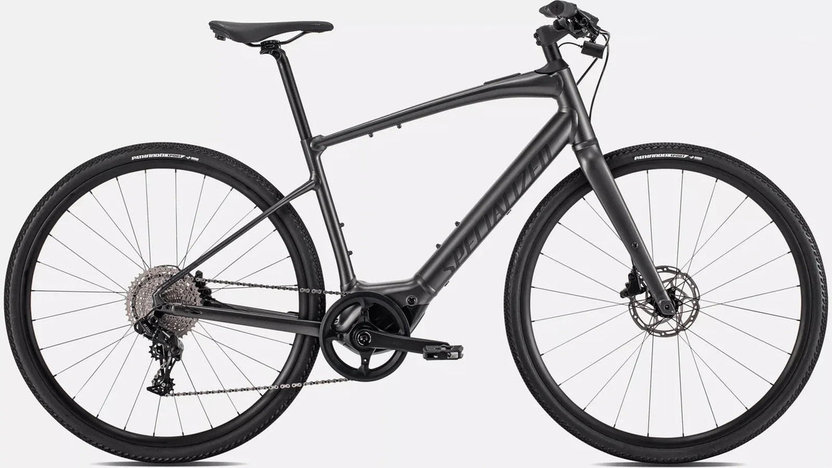 Casavibeo Specialized Turbos Vado SL 4.0 e-bike with sleek frame and electronic gear system, ready for urban riding.