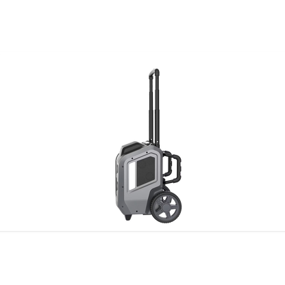 Casavibeo Yard Force PB-2400 portable power station with 2400W capacity, black and gray design, and multiple power outlets.