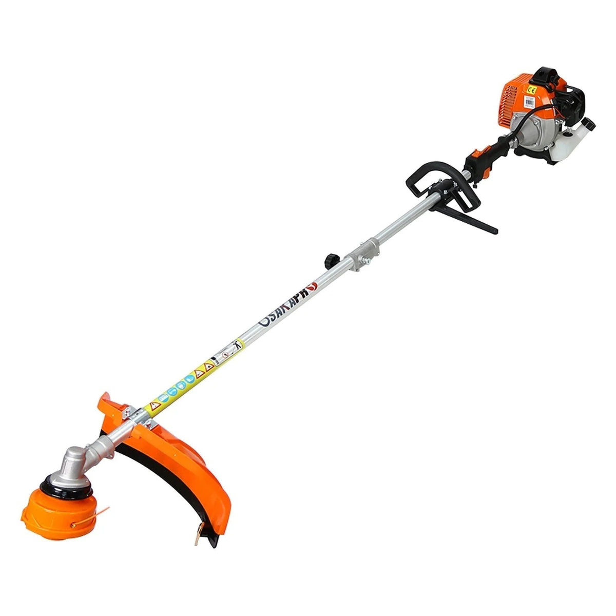 Casavibeo 10-in-1 gas garden tool system with multiple attachments and 52CC engine for versatile outdoor yard work.