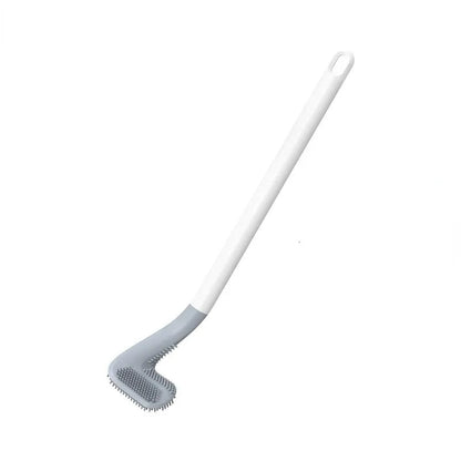 Belro hygienic silicone toilet brush with wall mount, designed for easy cleaning and storage in bathrooms.