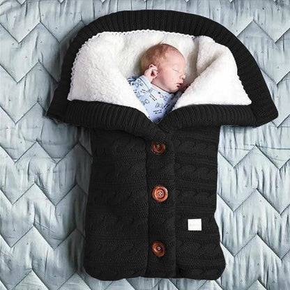 Soft baby blanket by Belro, cozy and plush, perfect for nursery bedding or cuddling. White with subtle textured pattern.