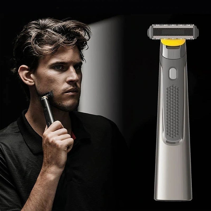 Belro cordless rechargeable precision shaver with sleek design, ideal for detailed facial grooming and personal care.