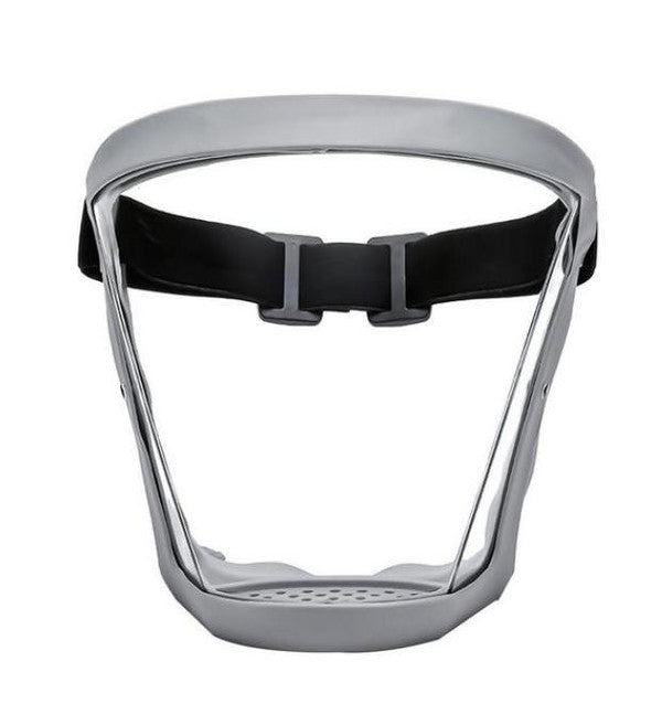 Belro anti-fog mask showing clear, breathable fabric with adjustable straps for comfortable fit and fog-resistant design.