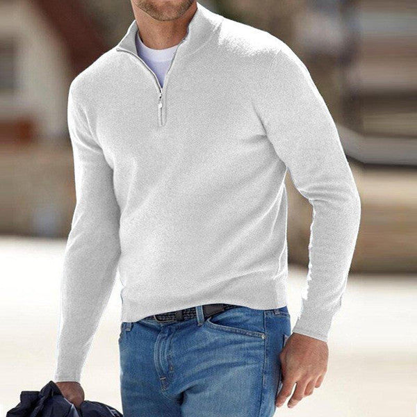 Belro basic cashmere sweater in automotive style, featuring a soft knit fabric and classic design for casual wear.