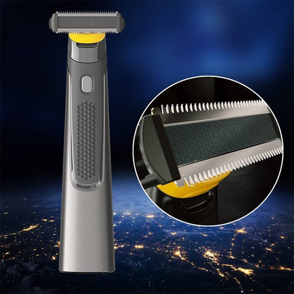 Belro cordless rechargeable precision shaver with sleek design for close, smooth facial hair trimming and grooming.