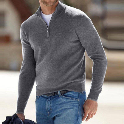 Belro Basic Cashmere Sweater designed for automotive comfort, featuring soft, luxurious cashmere fabric in a casual style.