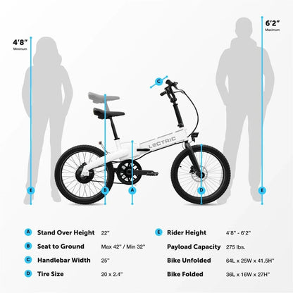 Casavibeo Lectric XP Lite long-range eBike for commuting, showing the sleek electric bike with a focus on the frame and wheels.