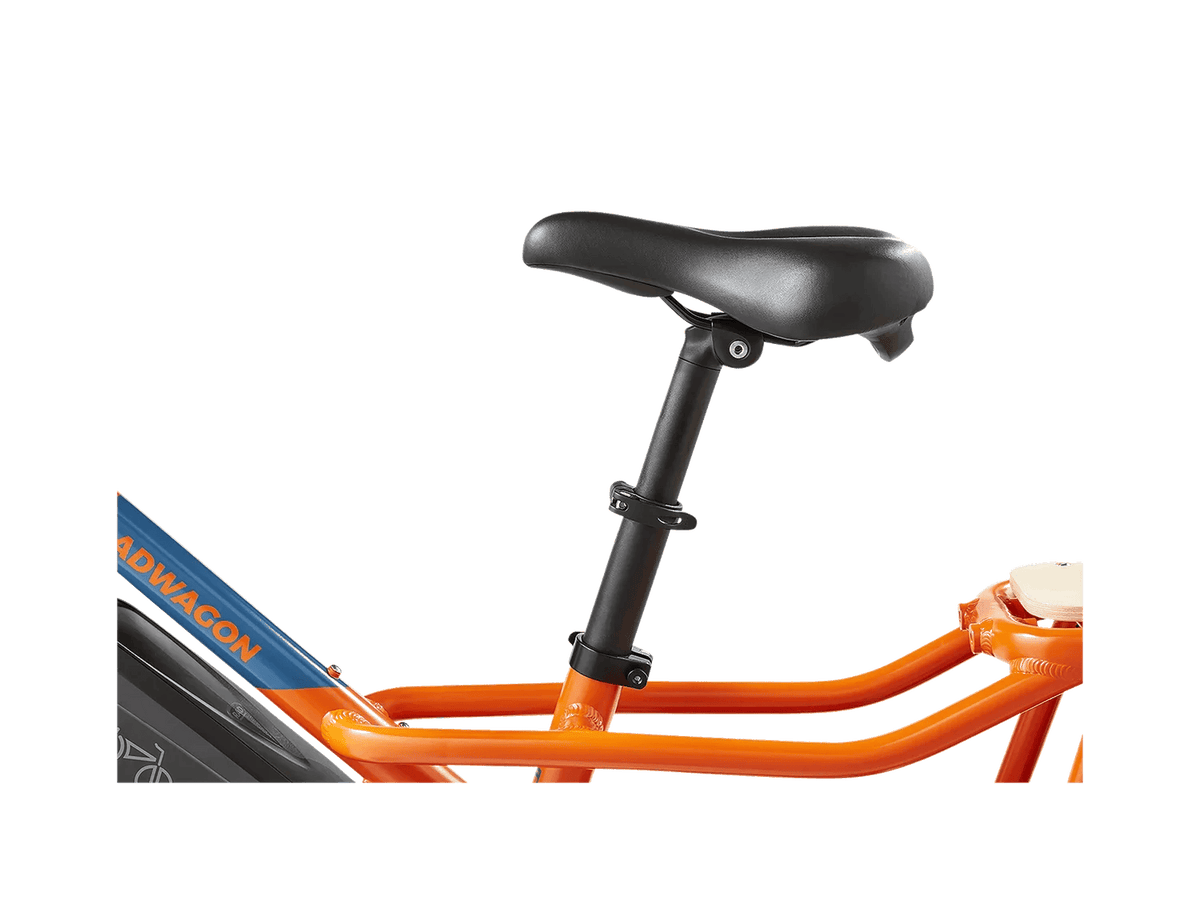Casavibeo Rad Power Bikes RadWagon 4 electric cargo bike with spacious rear cargo area and sturdy frame, ideal for heavy-duty hauling.