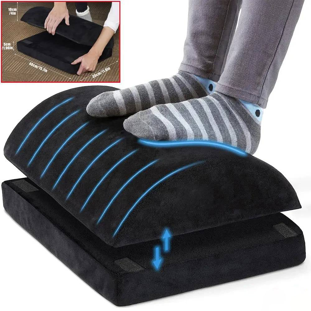 Belro under desk foot cushion rest designed for back support, providing comfort and ergonomic support for health and beauty.