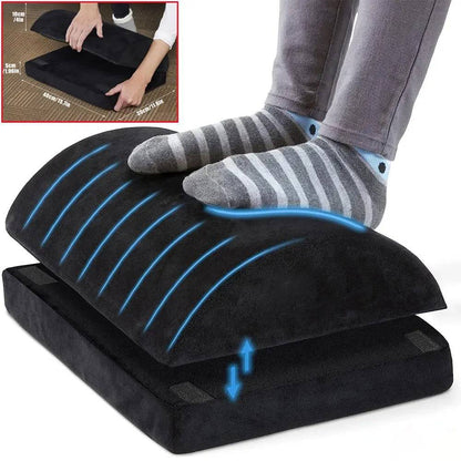 Belro under desk foot cushion rest designed for back support, providing comfort and ergonomic support for health and beauty.