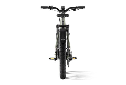 Casavibeo Aventon Aventures 3 e-bike with sleek design, black frame, and modern handlebars, ready for city riding.