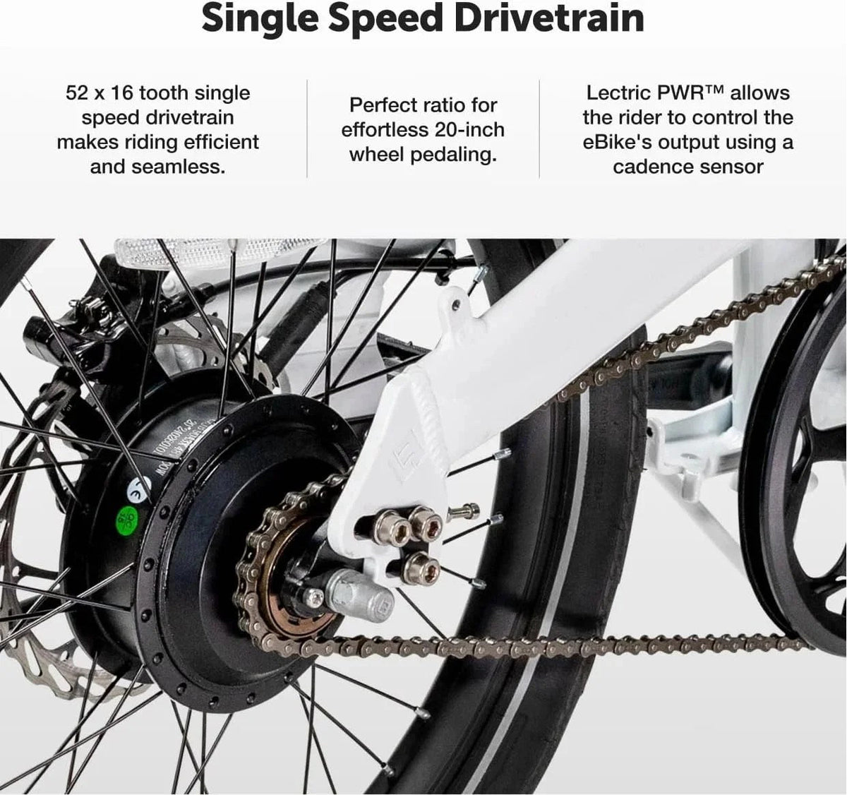 Casavibeo Lectric XP Lite long-range electric commuter eBike with sleek frame and handlebar, ready for city riding.