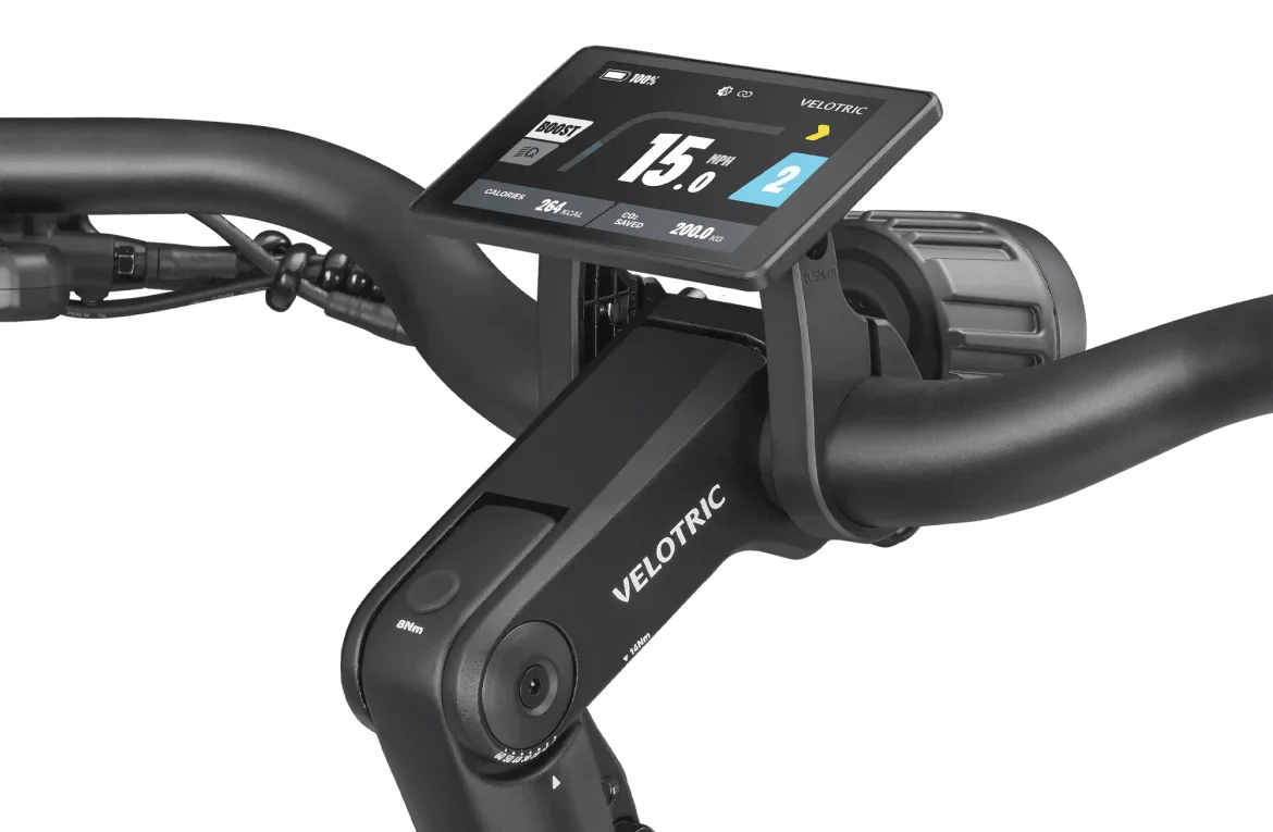 Casavibeo Velotric Discover 2 electric bike with sleek frame and modern design, ready for outdoor riding.