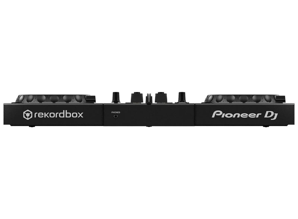 Casavibeo Pioneer DJ DDJ-400 2-channel rekordbox DJ controller with jog wheels, mixer, and control pads for DJing setup.
