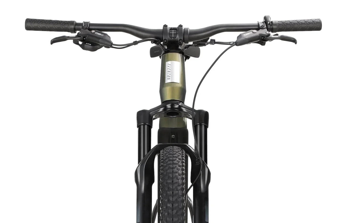 Casavibeo Aventon Ramblas eMTB bicycle with sleek frame and thick tires, ready for off-road riding.