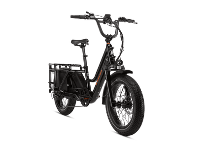 Casavibeo Rad Power Bikes RadWagon 5 electric cargo bike with spacious cargo area and sturdy frame, suitable for urban deliveries.