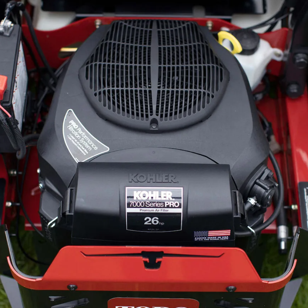 Casavibeo Titan Max 60-inch IronForged deck commercial zero-turn riding mower with 26 HP V-twin gas engine and dual hydrostatic drive