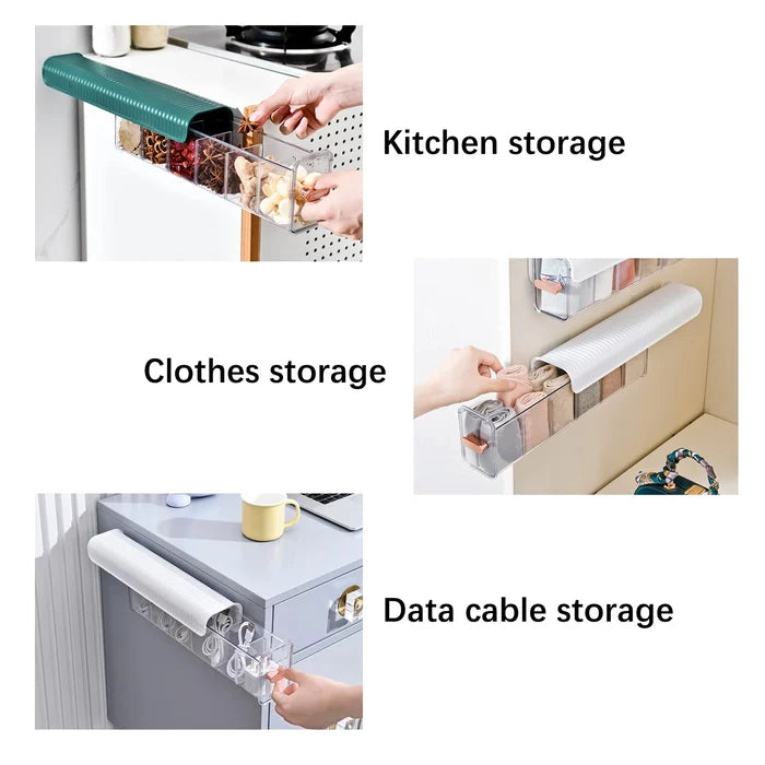 Belro wall-mounted underwear storage unit with multiple compartments for organized home and closet organization.