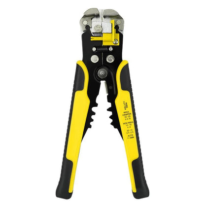 Belro automatic wire stripper and cable cutter tool with ergonomic handle and stainless steel blades for precise stripping and cutting.