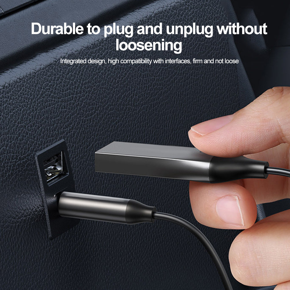 Belro Bluetooth Aux Adapter for electronics and audio devices, compact black wireless audio transmitter and receiver.
