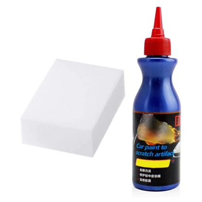 Belro Ultimate Car Scratch Remover for deep scratches, shown in a home and garden decor setting, demonstrating its repair effectiveness