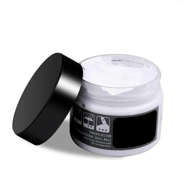 Belro Advanced Leather Repair Gel for fixing leather seats, shoes, bags, sofas, and furniture with a smooth, easy-to-apply formula.