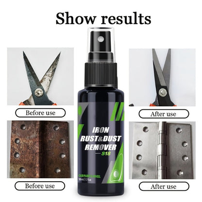 Belro rust remover for cars, a liquid product in a container, designed for automotive rust removal and cleaning.