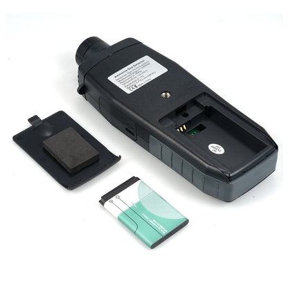 GETDECO ammonia gas detector NH3 tester with 0-100PPM range, large LCD display, handheld digital meter for gas detection.