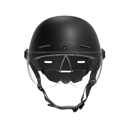 Anytek RAW2/RAW3 series smart bicycle helmet by GETDECO, featuring aerodynamic design and integrated safety features.