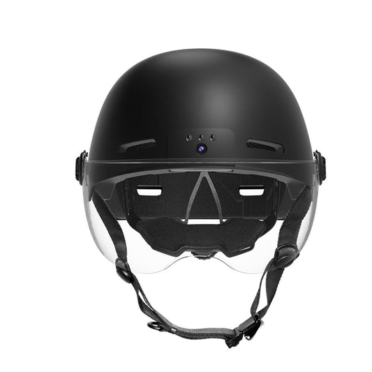 Anytek RAW2/RAW3 series smart bicycle helmet by GETDECO, featuring aerodynamic design and integrated safety features.